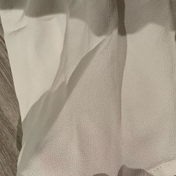 Femme Carrier cream blouse with side zipper - Picture 4 of 4